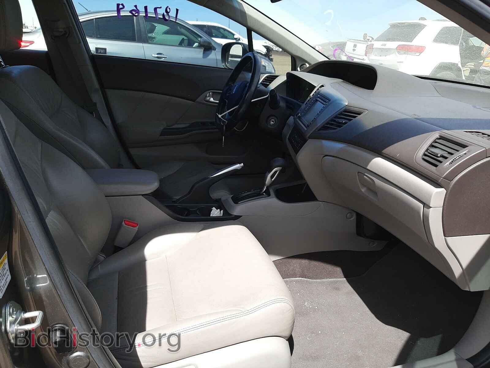 2012 HONDA CIVIC - VIN: JHMFB4F36CS006325 - Фото 5