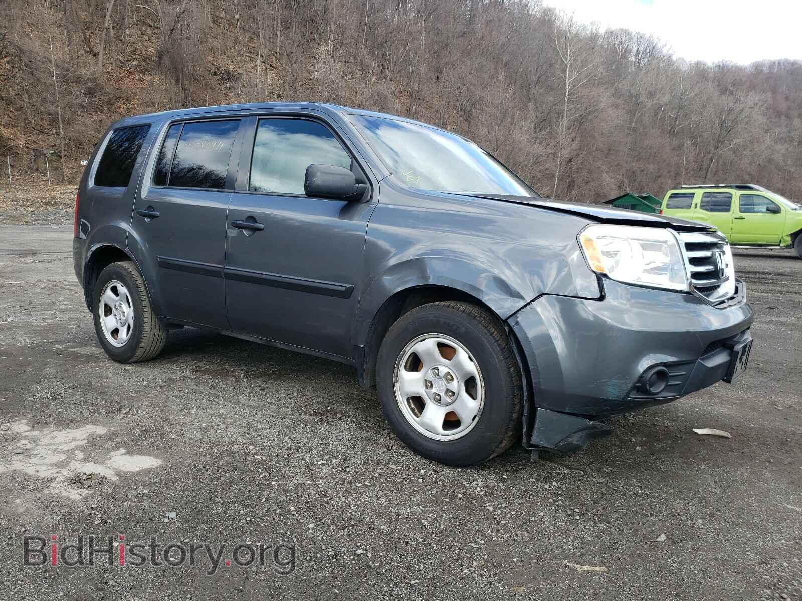 Фотография 5FNYF4H2XDB011884 - HONDA PILOT 2013