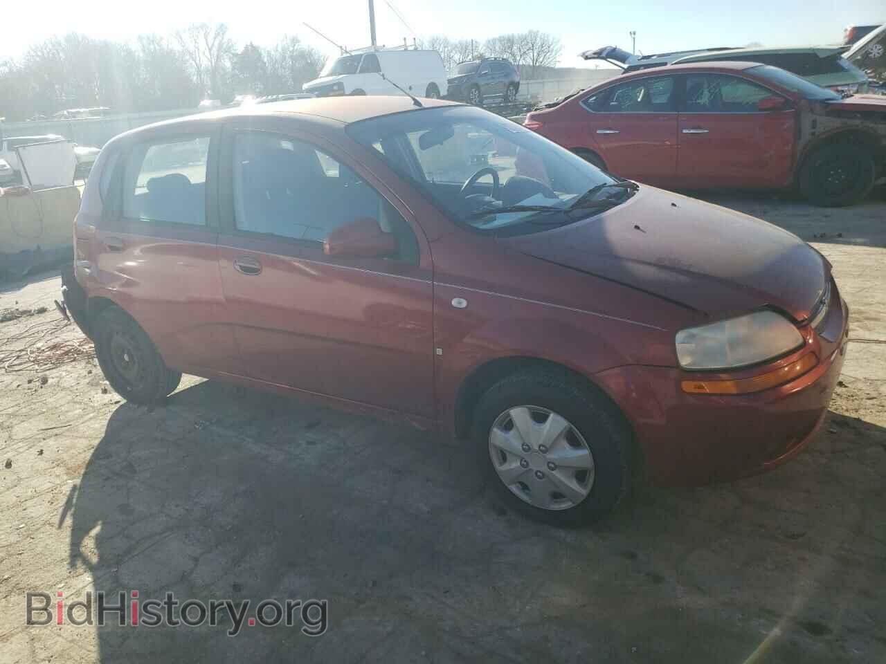 2007 CHEVROLET AVEO - VIN: KL1TD66687B691087 - Фото 4
