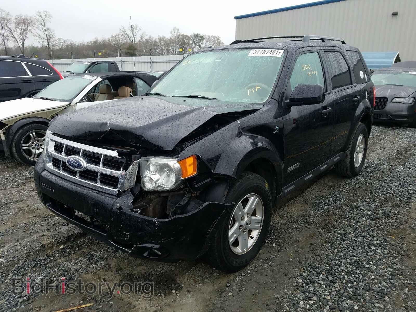 2008 FORD ESCAPE - VIN: 1FMCU49H68KC65101 - Фото 2