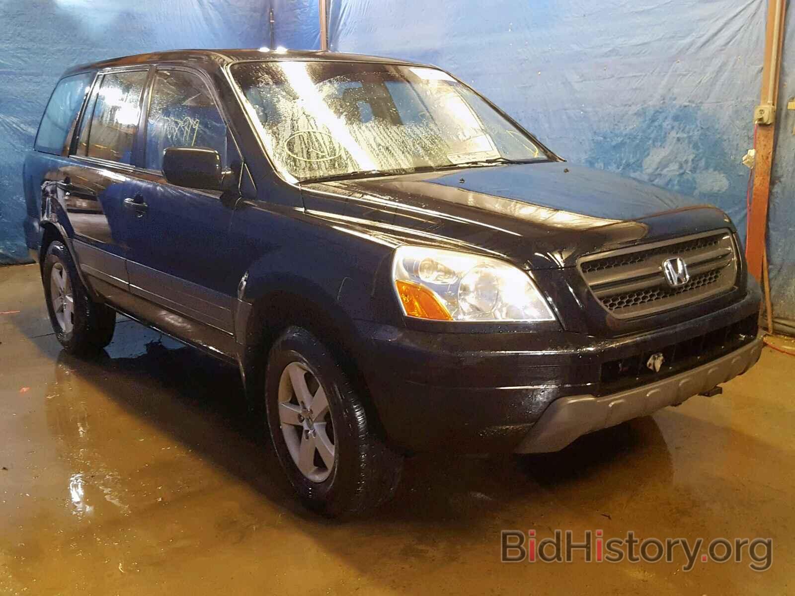 Фотография 2HKYF18155H568856 - HONDA PILOT LX 2005