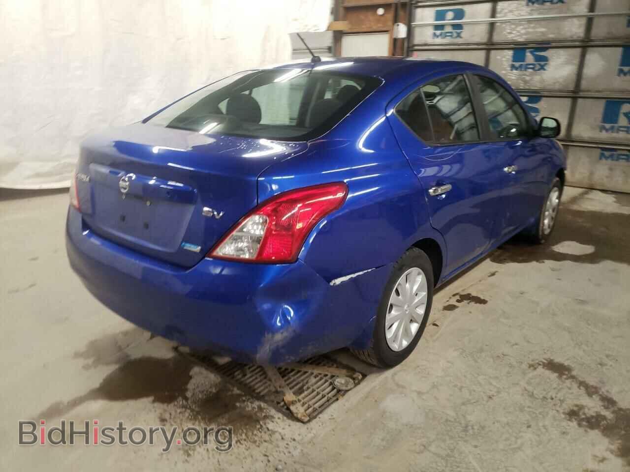 2012 NISSAN VERSA - VIN: 3N1CN7AP2CL902467 - Фото 4