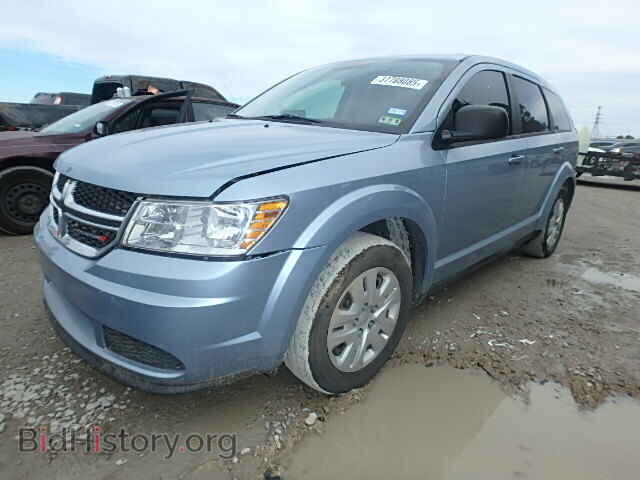 2013 DODGE JOURNEY - VIN: 3C4PDCAB1DT731498 - Фото 2