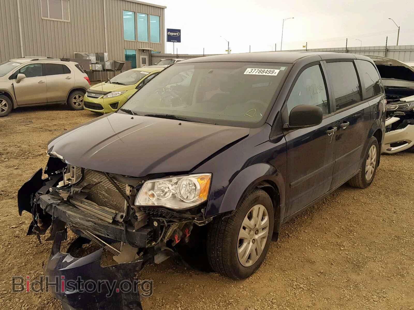 2015 DODGE CARAVAN - VIN: 2C4RDGBGXFR503063 - Фото 2