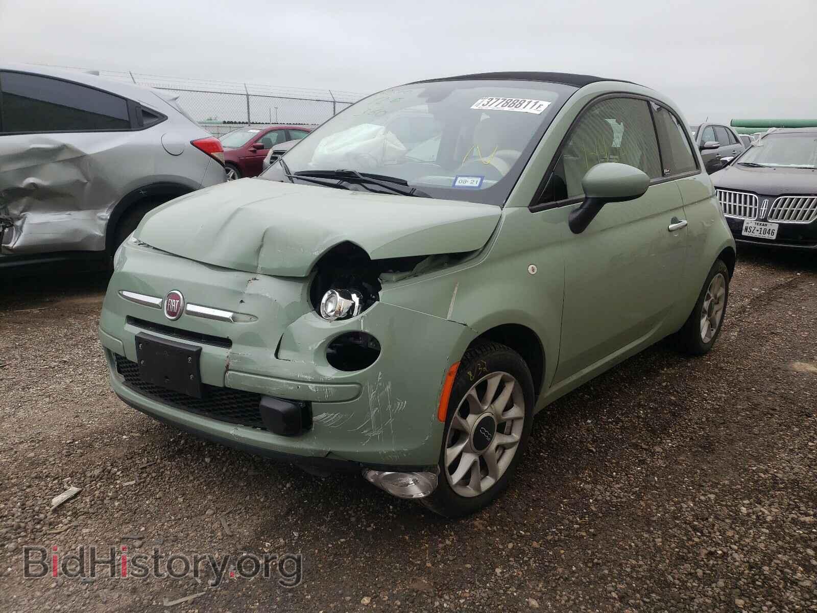 2017 FIAT 500 - VIN: 3C3CFFLRXHT675382 - Фото 2