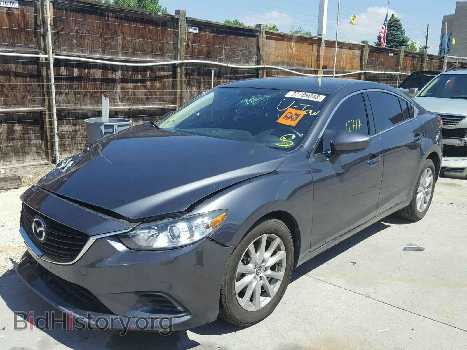 2015 MAZDA 6 - VIN: JM1GJ1U59F1222210 - Фото 2