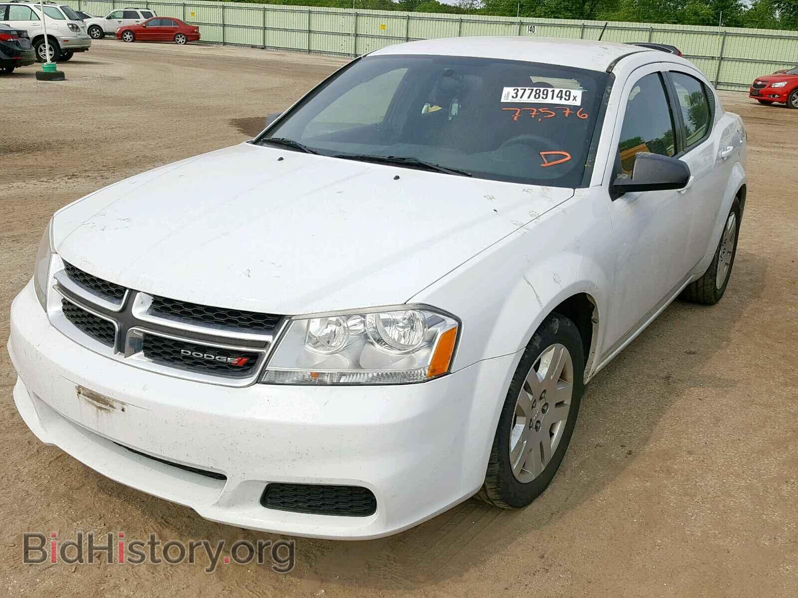 2013 DODGE AVENGER - VIN: 1C3CDZAB7DN653735 - Photo 2