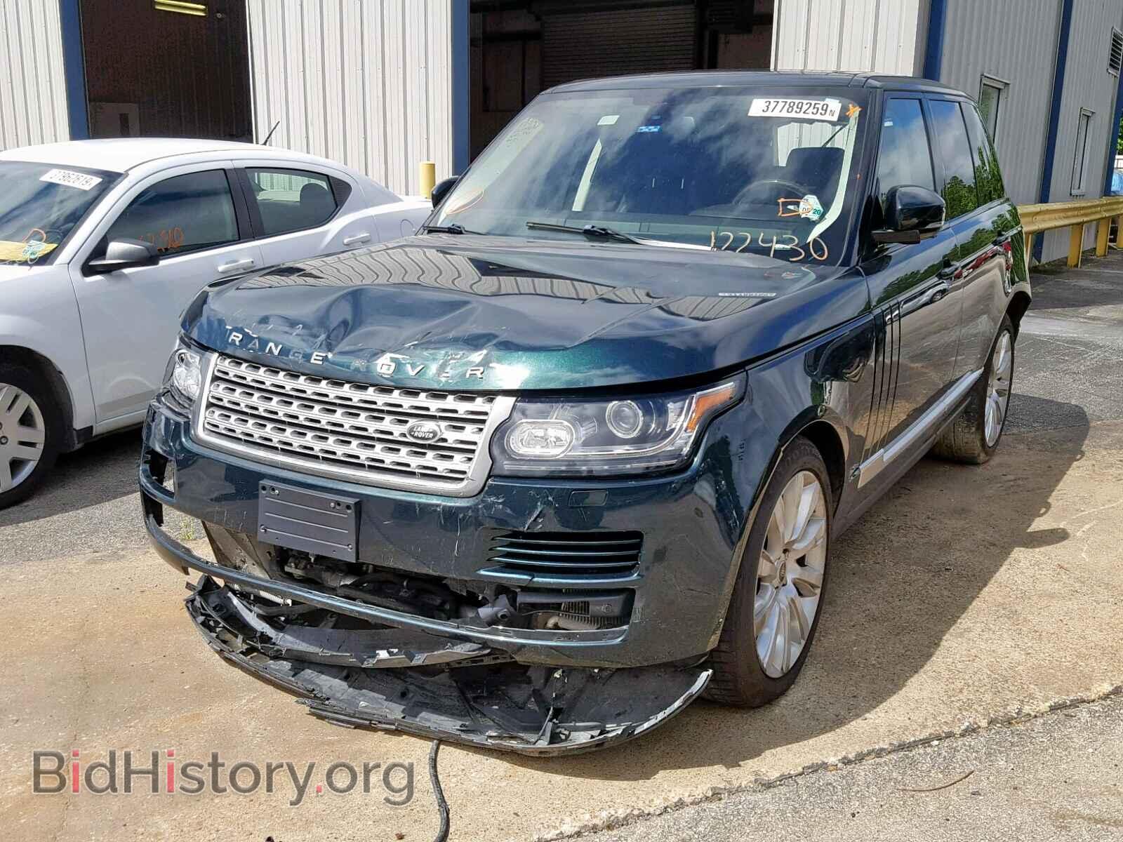 2013 LAND ROVER RANGE ROVE - VIN: SALGS2EF5DA122430 - Фото 2