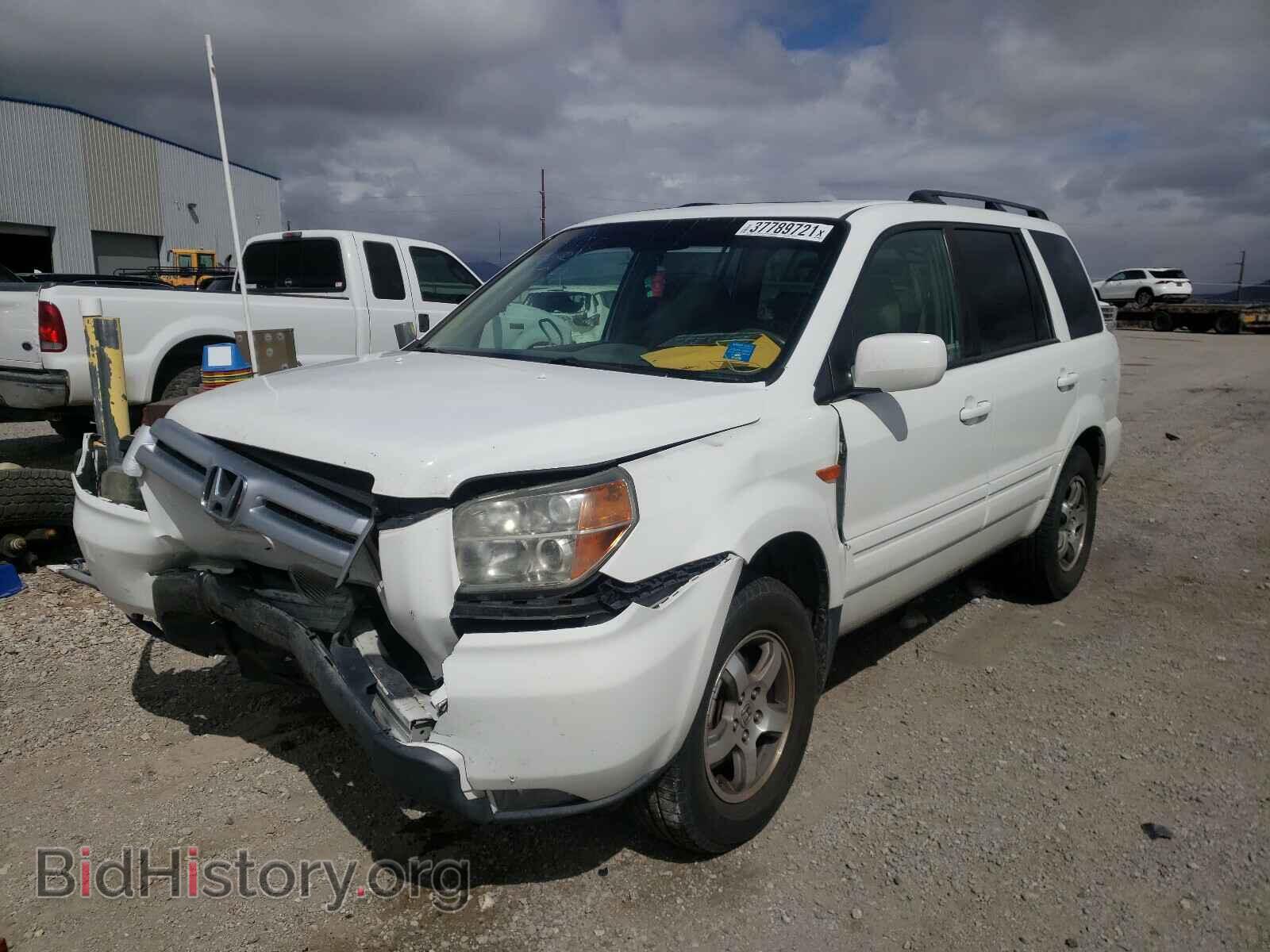 2006 HONDA PILOT - VIN: 2HKYF18776H548159 - Фото 2