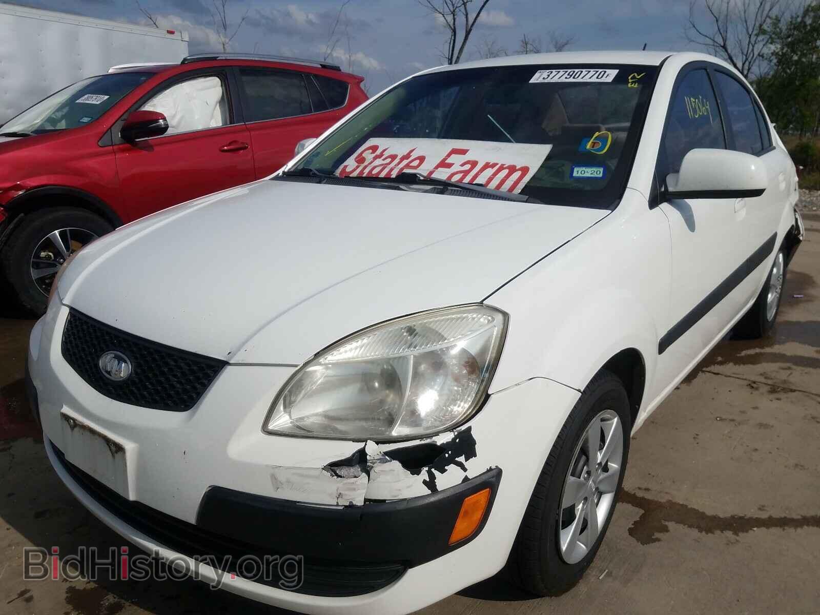 2009 KIA RIO BASE - VIN: KNADE223696504761 - Фото 2