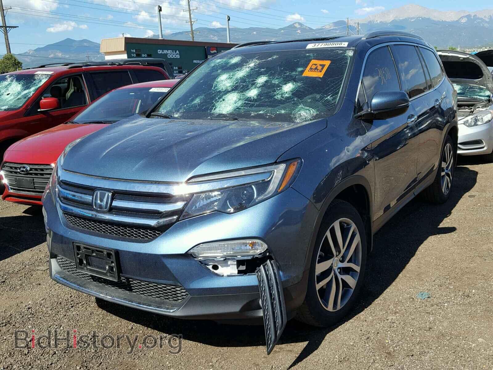 2016 HONDA PILOT - VIN: 5FNYF6H99GB083625 - Фото 2