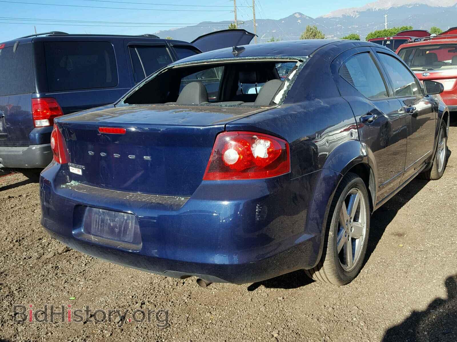 2013 DODGE AVENGER - VIN: 1C3CDZAB4DN642837 - Фото 4