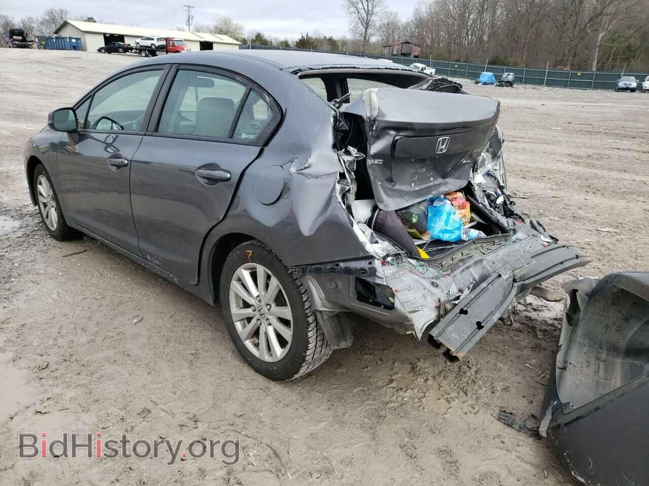 2012 HONDA CIVIC - VIN: 19XFB2F90CE325040 - Фото 3