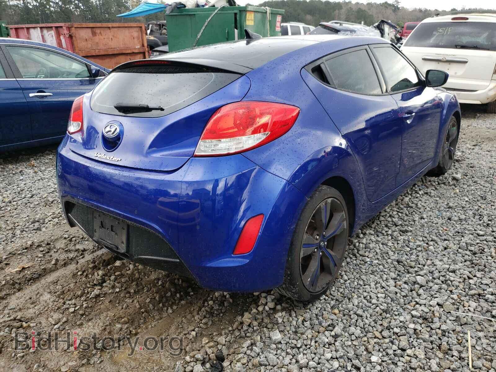 2012 HYUNDAI VELOSTER - VIN: KMHTC6AD9CU080481 - Фото 4