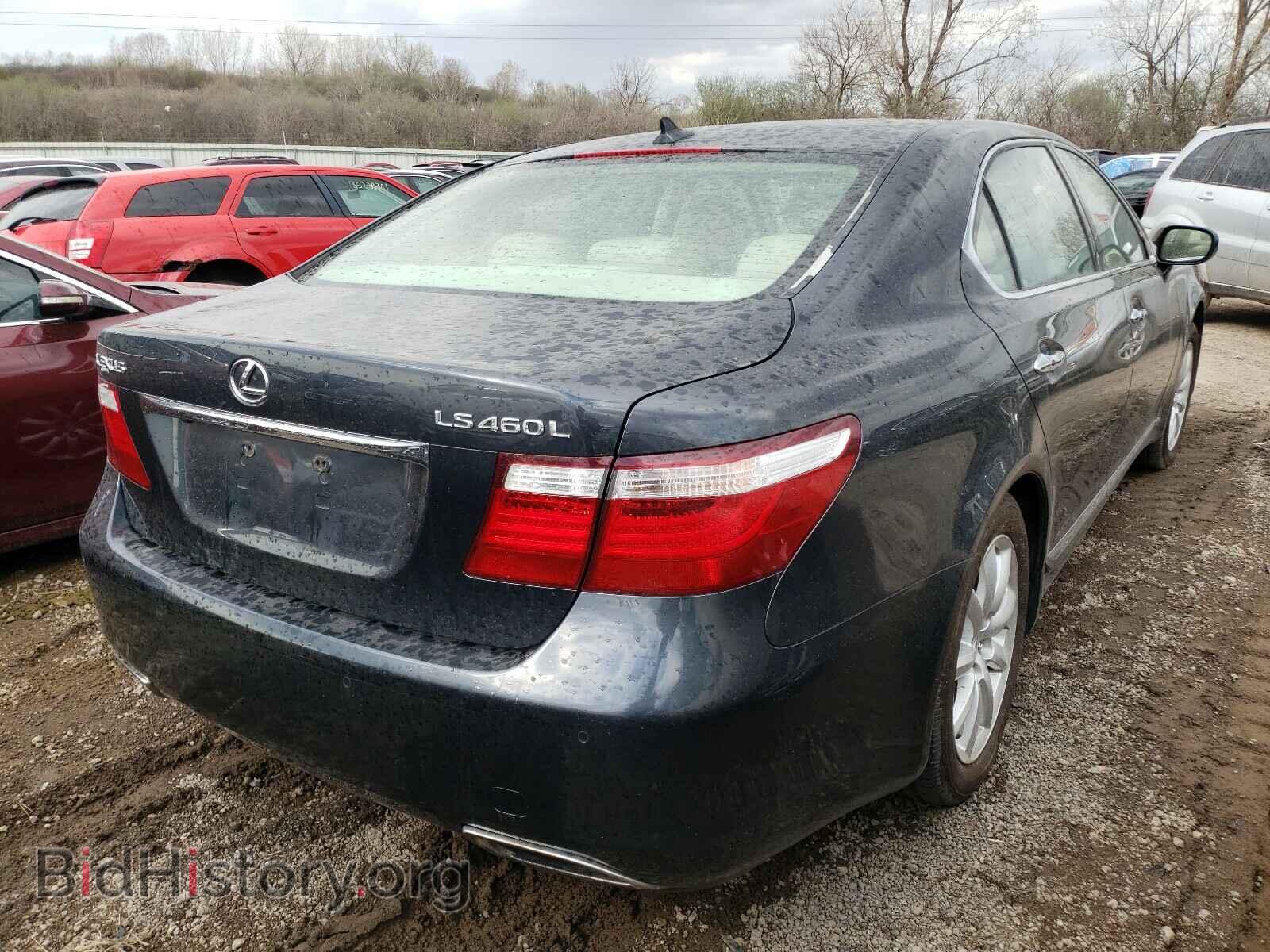 2008 LEXUS LS460 - VIN: JTHGL46FX85024408 - Фото 4