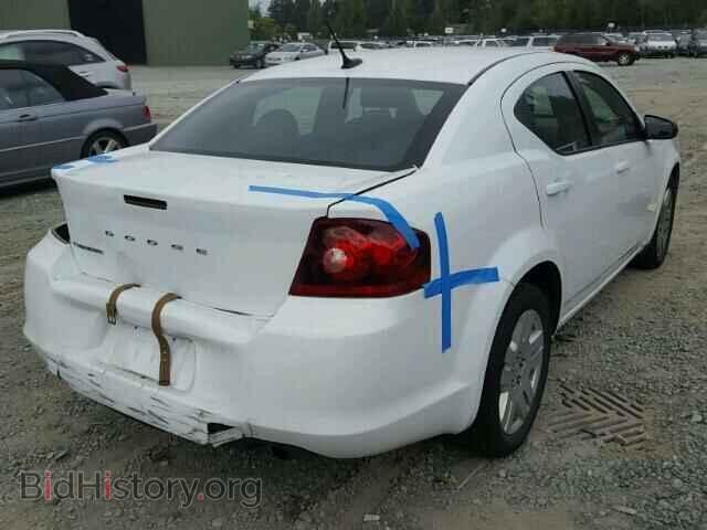 2013 DODGE AVENGER - VIN: 1C3CDZAB3DN731444 - Фото 4
