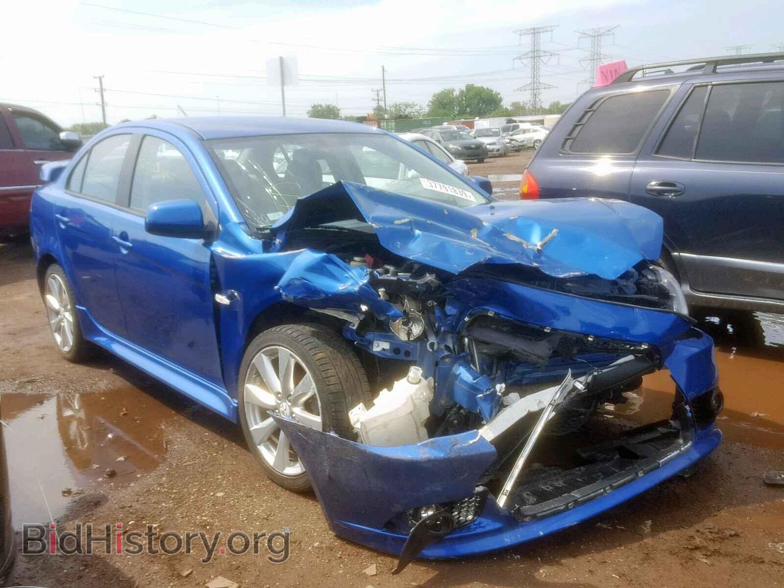 Photo JA32U8FW6CU014455 - MITSUBISHI LANCER 2012