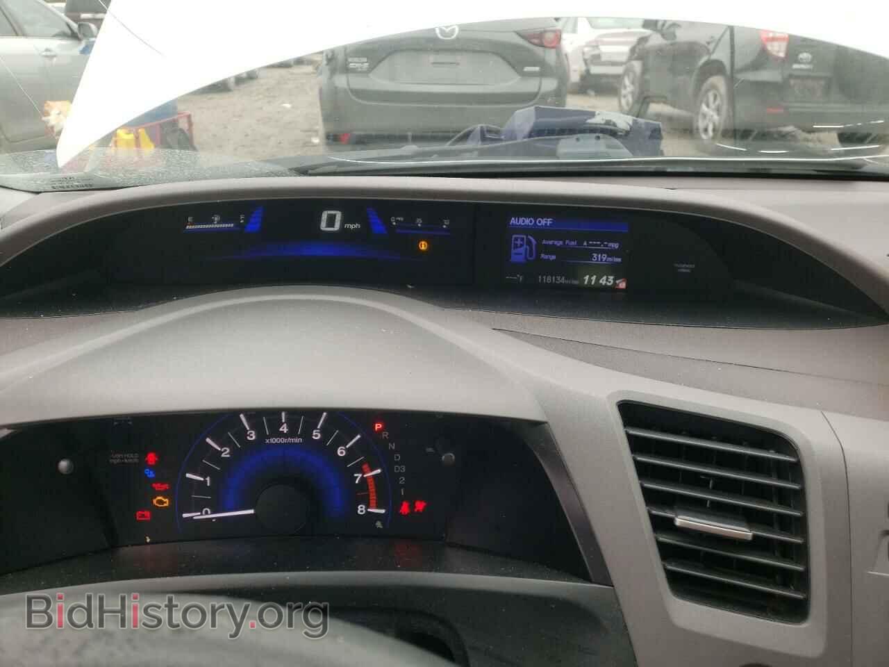 2012 HONDA CIVIC - VIN: 19XFB2F5XCE044652 - Фото 9