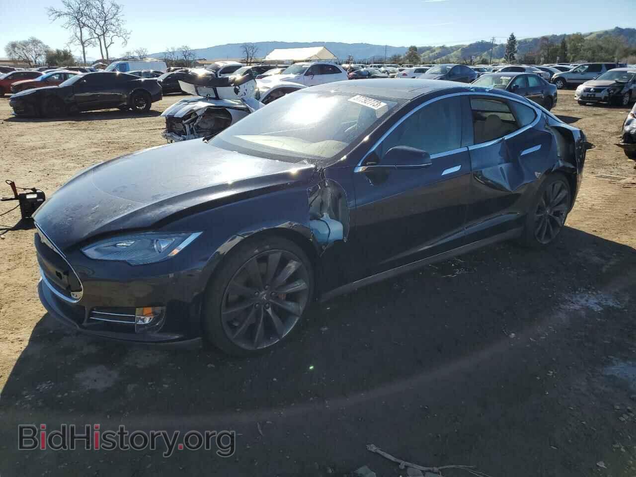 Фотография 5YJSA1DP0DFP13023 - TESLA MODEL S 2013