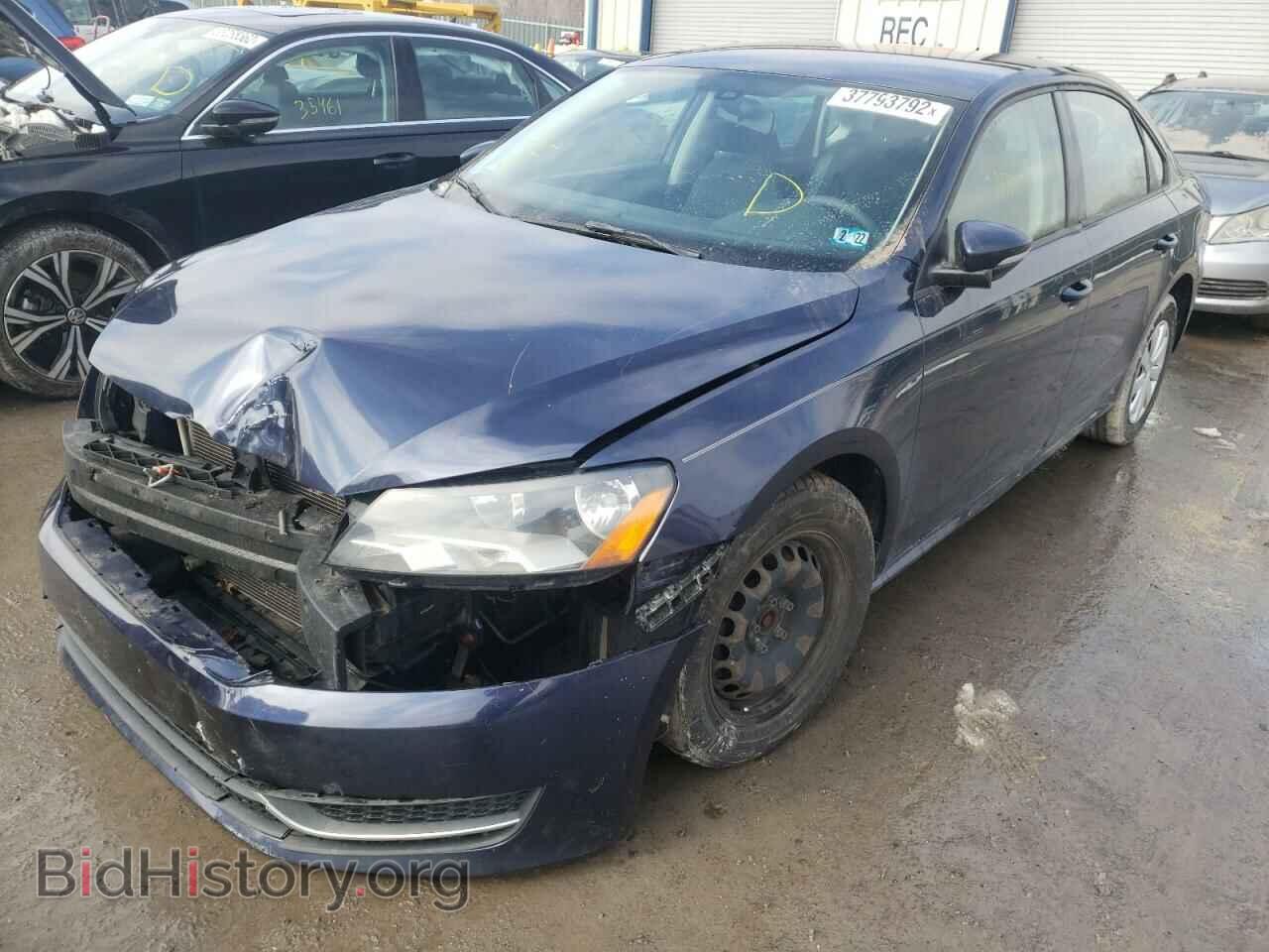 2012 VOLKSWAGEN PASSAT - VIN: 1VWAP7A33CC085076 - Фото 2