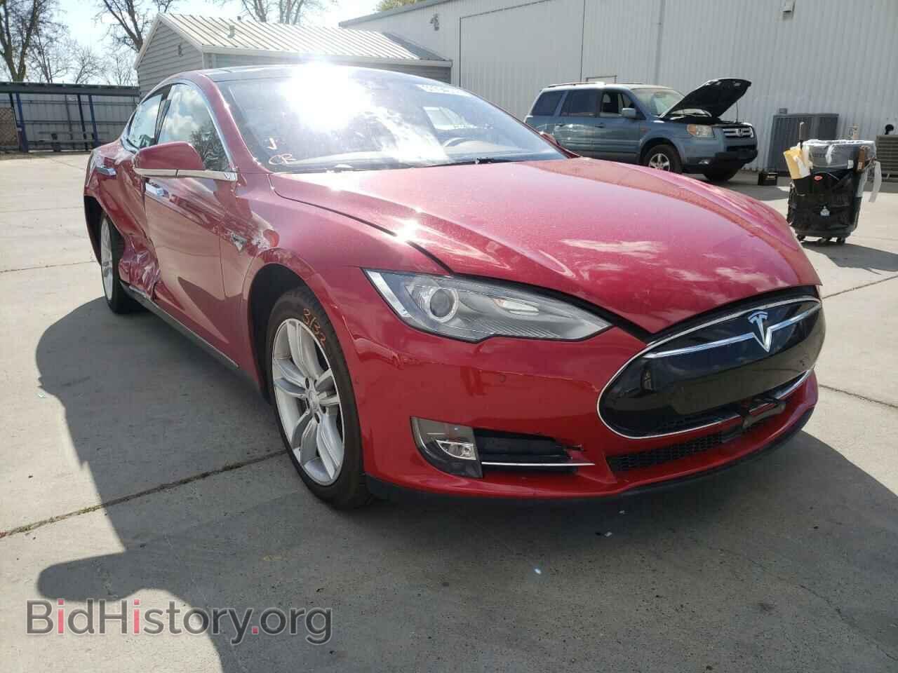 Фотография 5YJSA1H10EFP52749 - TESLA MODEL S 2014