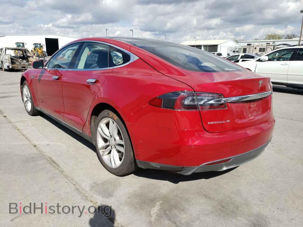 2014 TESLA MODEL S - VIN: 5YJSA1H10EFP52749 - Фото 3