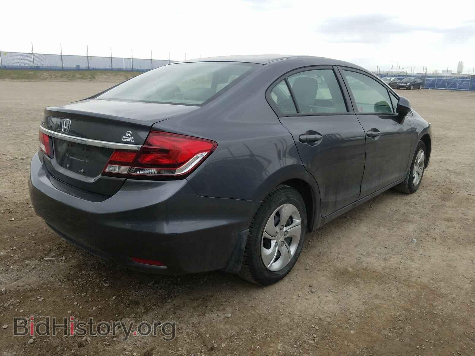 2013 HONDA CIVIC - VIN: 2HGFB2E43DH012691 - Фото 4