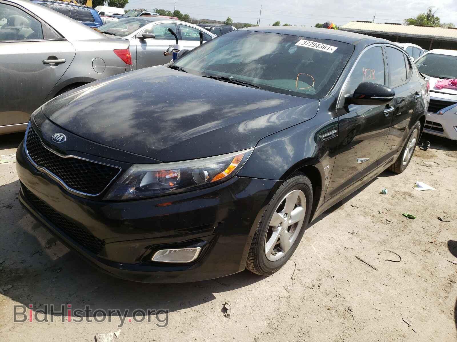 2015 KIA OPTIMA - VIN: 5XXGM4A77FG353395 - Фото 2