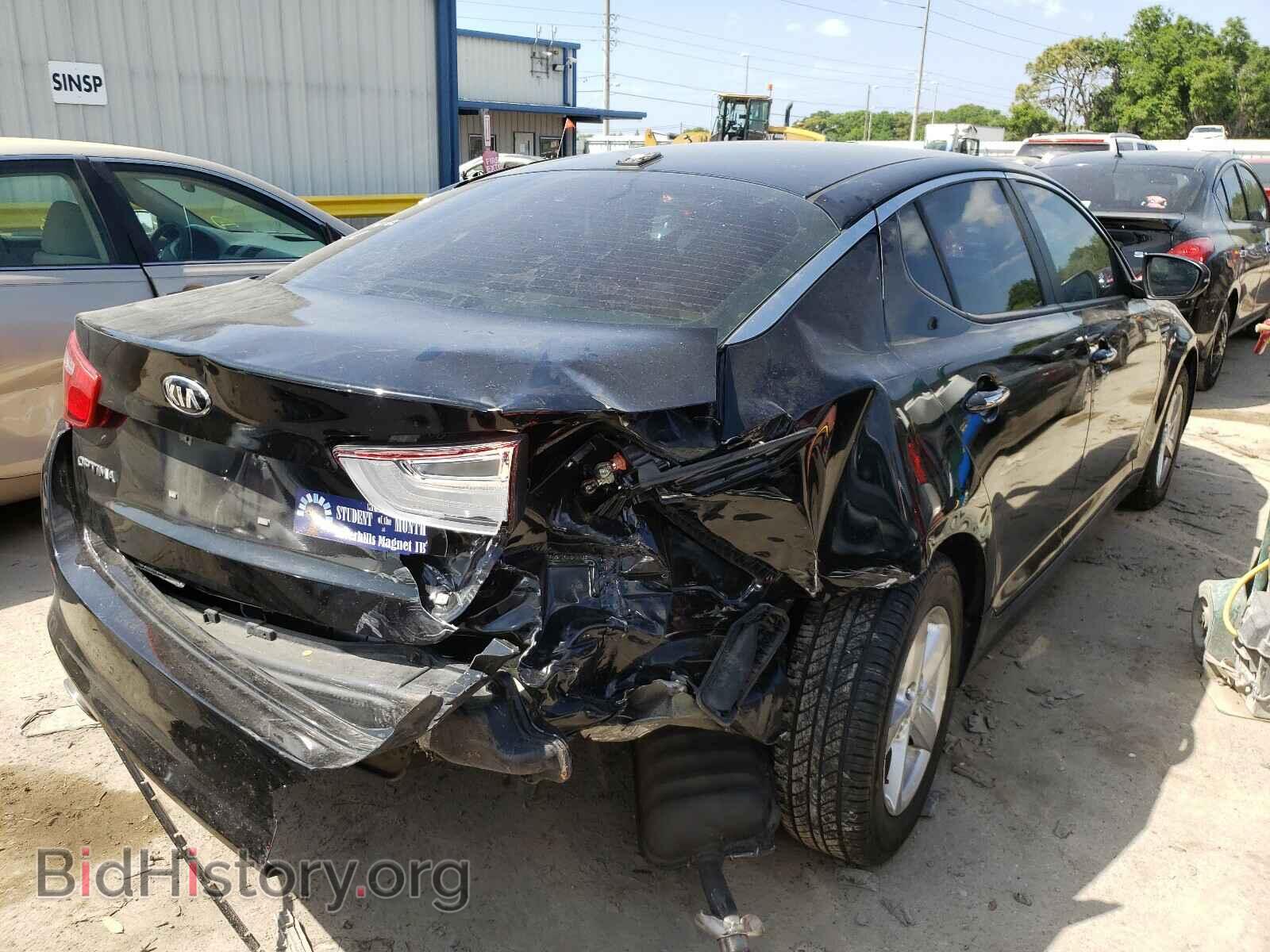2015 KIA OPTIMA - VIN: 5XXGM4A77FG353395 - Фото 4