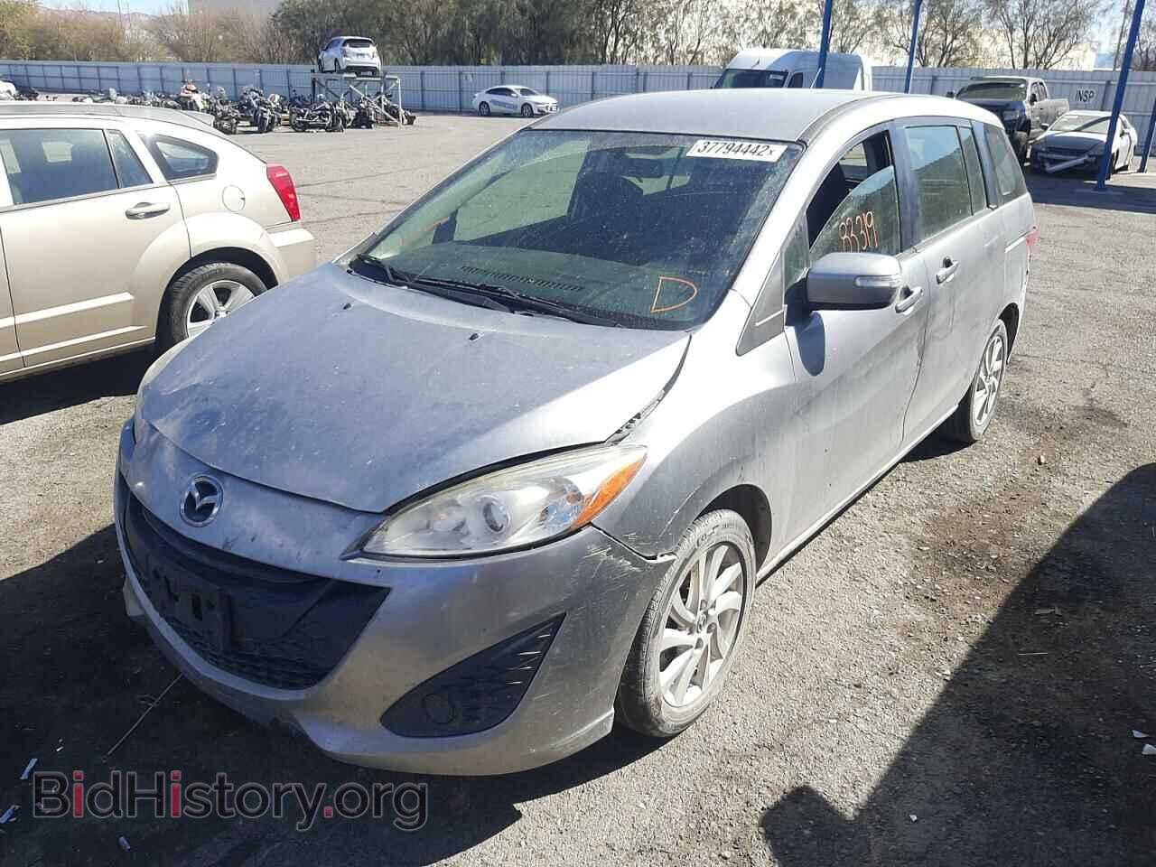 2014 MAZDA 5 - VIN: JM1CW2BL9E0177572 - Фото 2