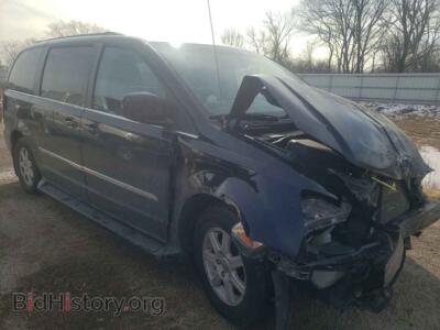 2011 Chrysler MINIVAN Town & COU, black — VIN 2A4RR5DG5BR681843, Copart