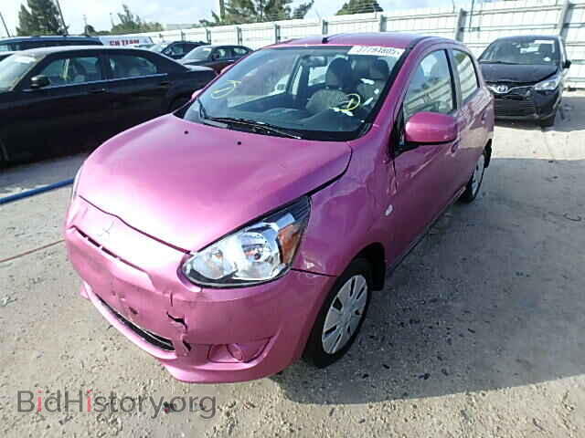 2014 MITSUBISHI MIRAGE - VIN: ML32A3HJ0EH016750 - Фото 2