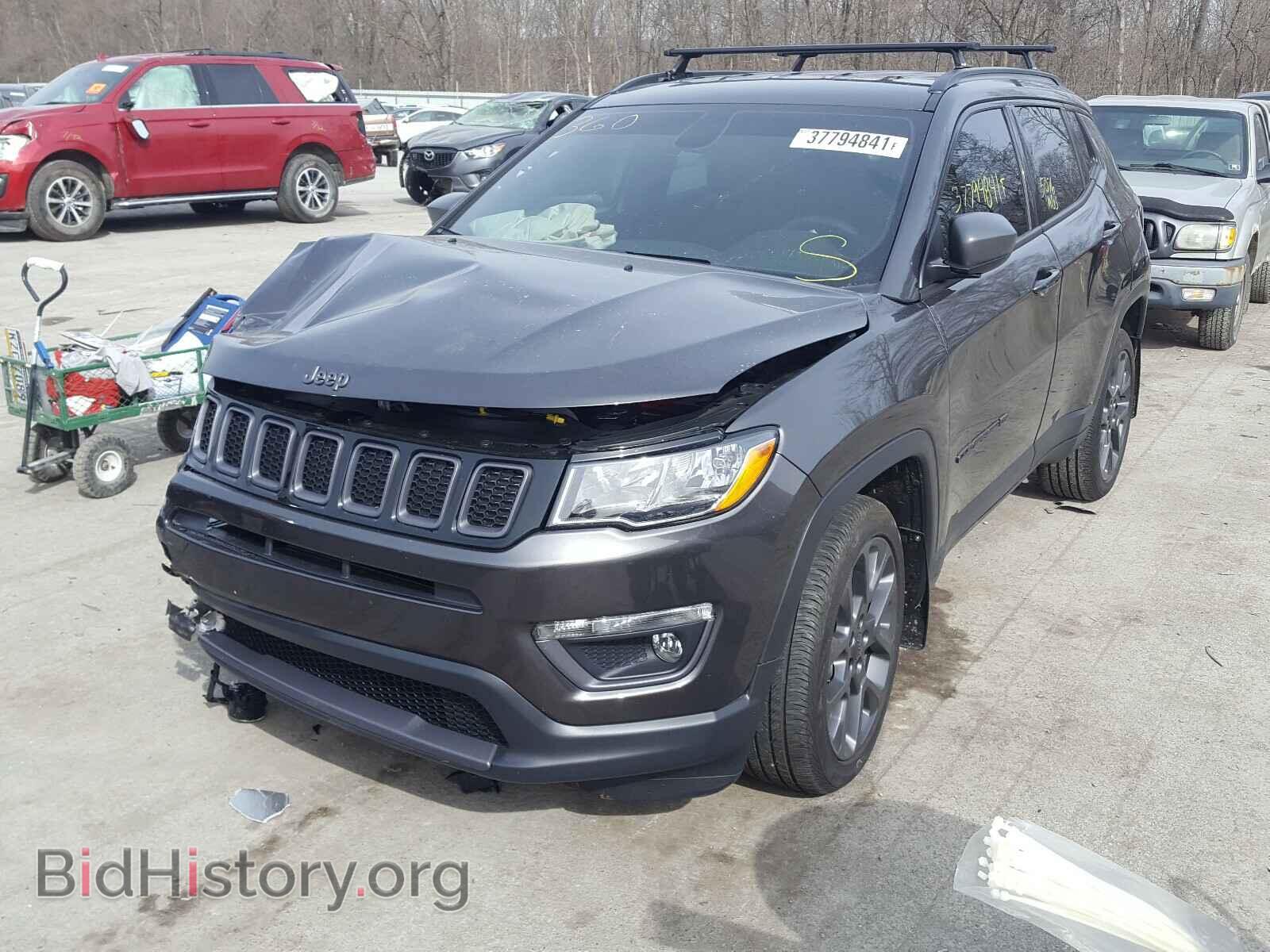 2021 JEEP COMPASS - VIN: 3C4NJDEB9MT532585 - Фото 2