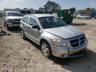 2007 Dodge CALIBER Caliber SX, silver — VIN 1B3HB48B67D154274, Copart