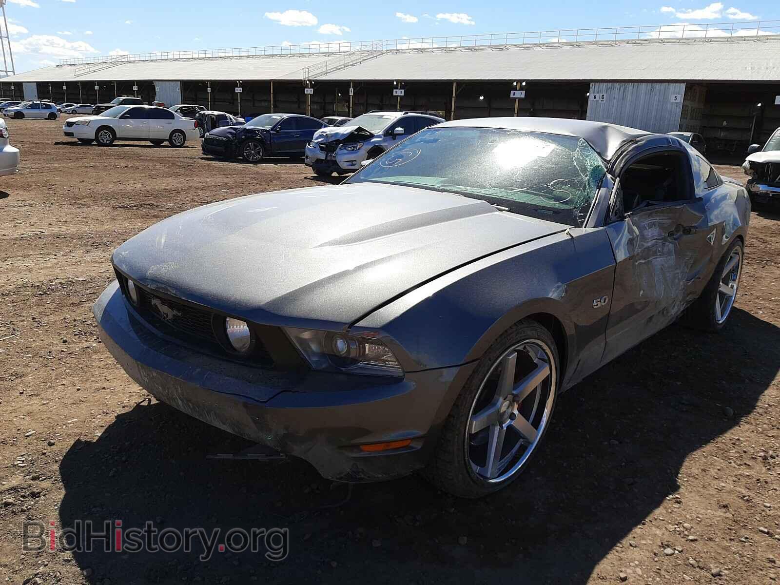 2012 FORD MUSTANG - VIN: 1ZVBP8CF2C5263758 - Фото 2