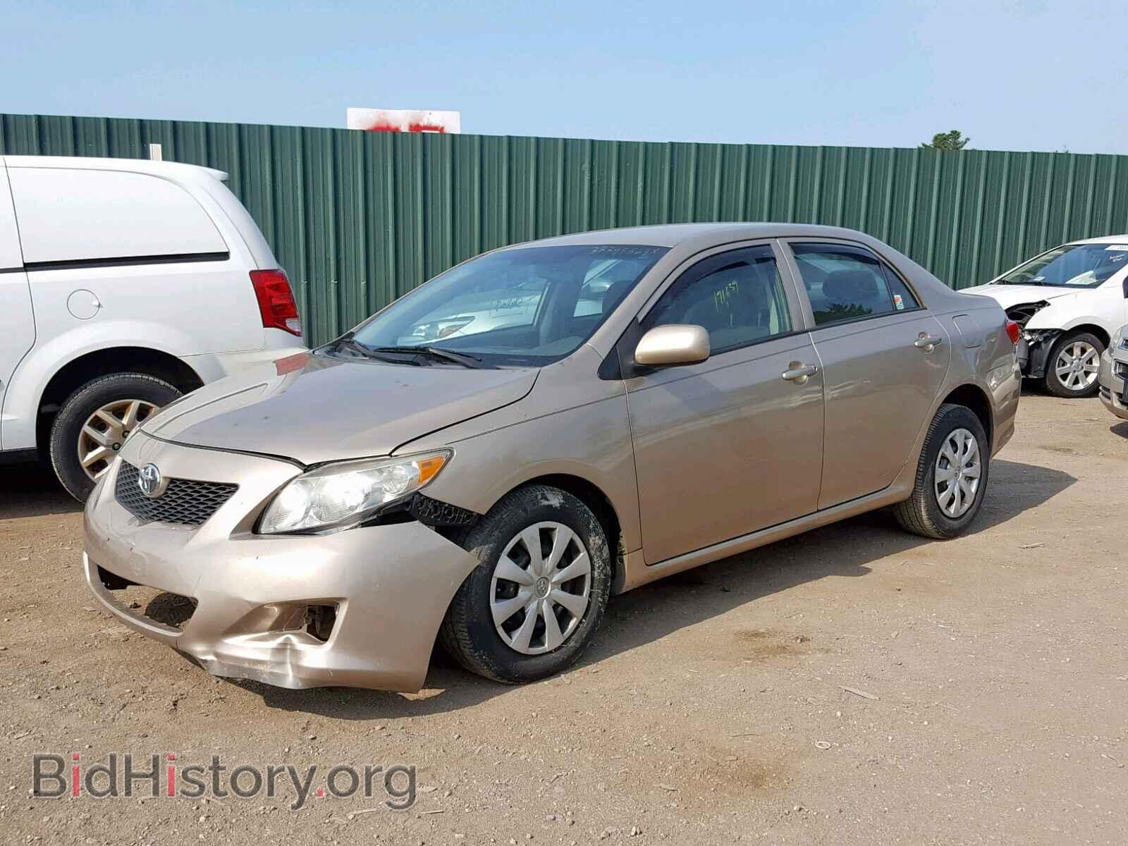 2009 TOYOTA COROLLA BA - VIN: 2T1BU40E49C098372 - Фото 2