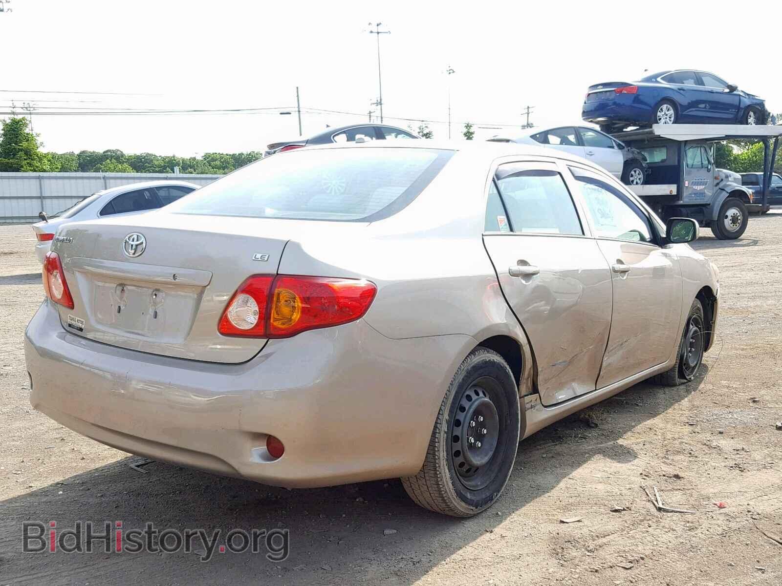 2009 TOYOTA COROLLA BA - VIN: 2T1BU40E49C098372 - Фото 4
