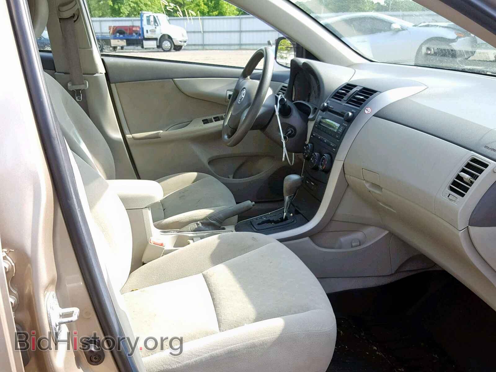 2009 TOYOTA COROLLA BA - VIN: 2T1BU40E49C098372 - Фото 5