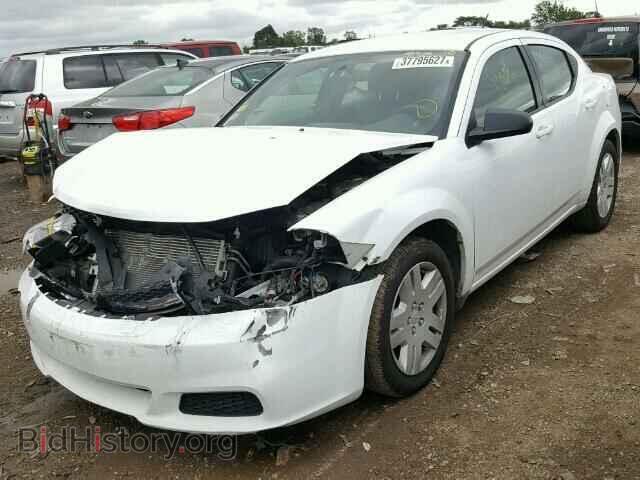 2012 DODGE AVENGER - VIN: 1C3CDZAB7CN110206 - Фото 2