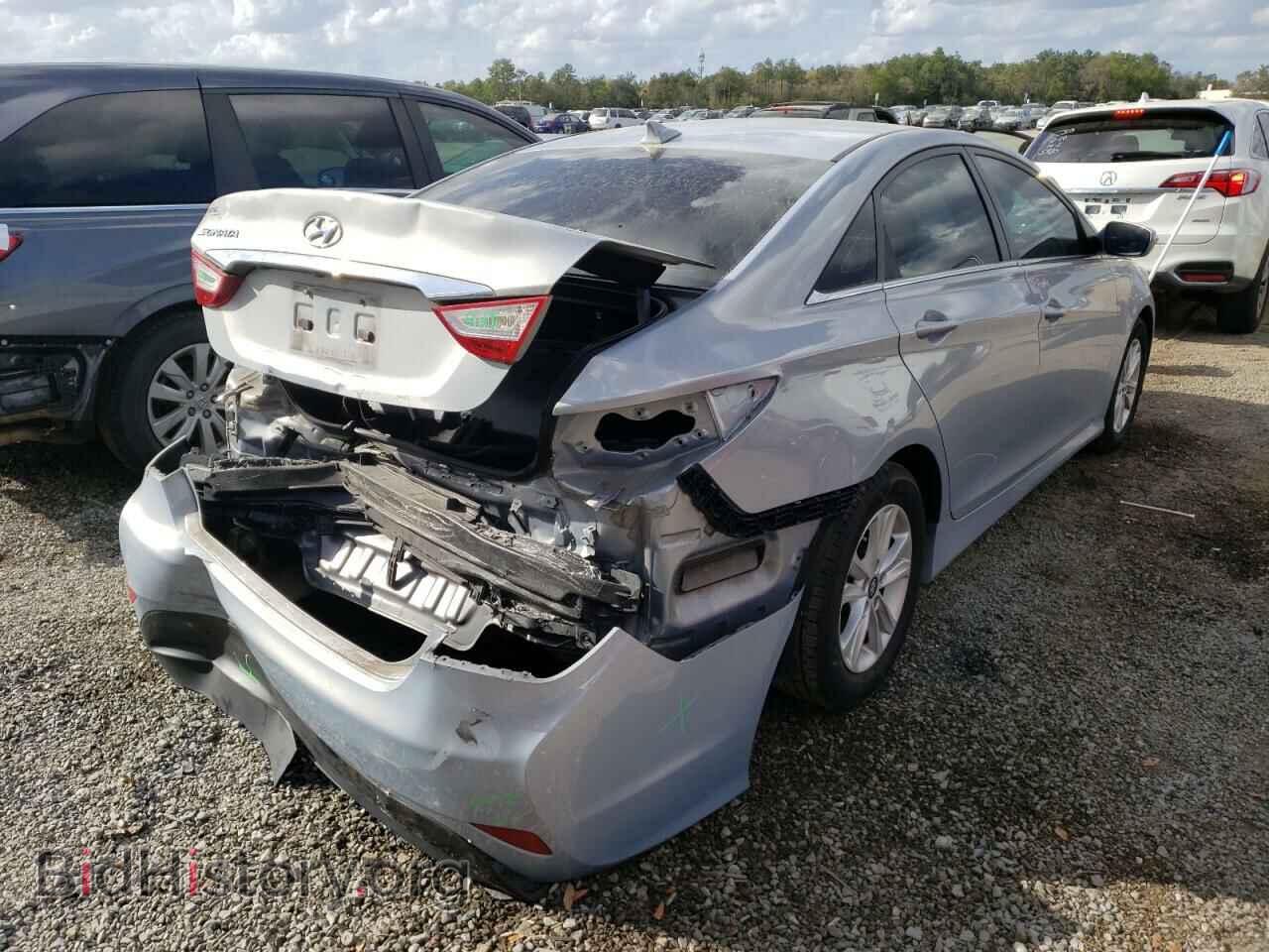 2014 HYUNDAI SONATA - VIN: 5NPEB4AC8EH832485 - Фото 4