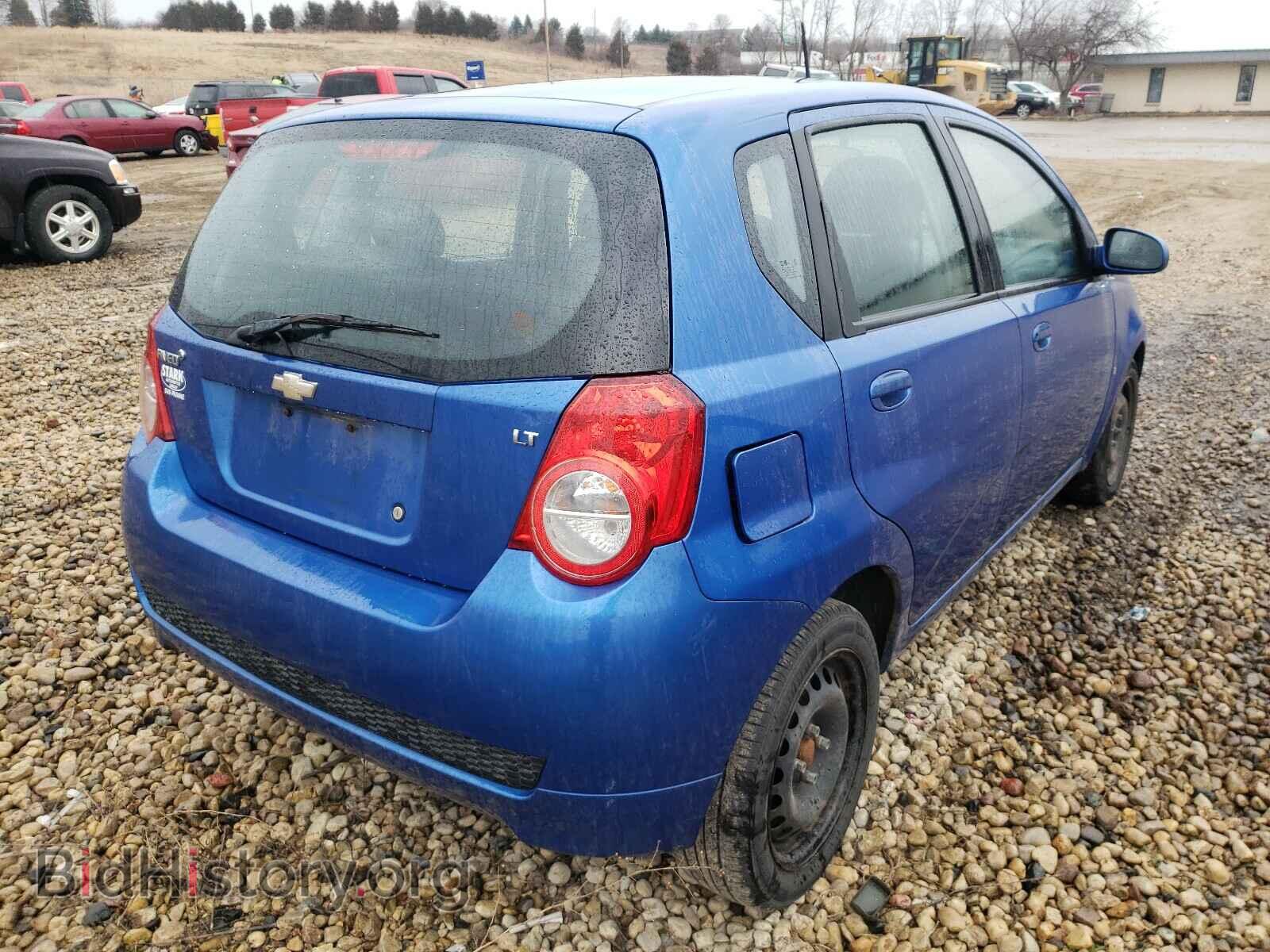 2009 CHEVROLET AVEO - VIN: KL1TD66E59B651592 - Фото 4