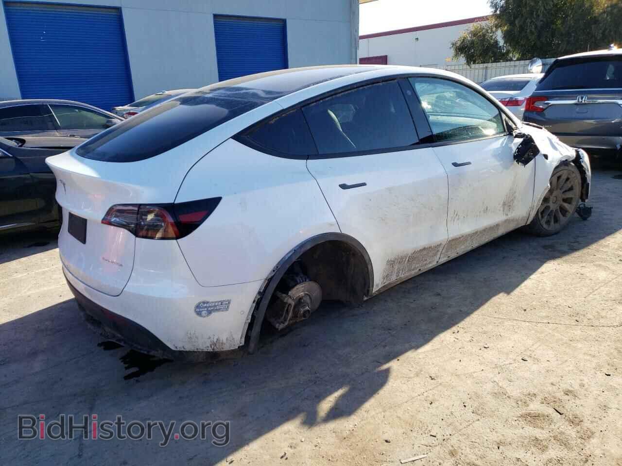 2021 TESLA MODEL Y - VIN: 5YJYGAEE8MF150941 - Фото 3