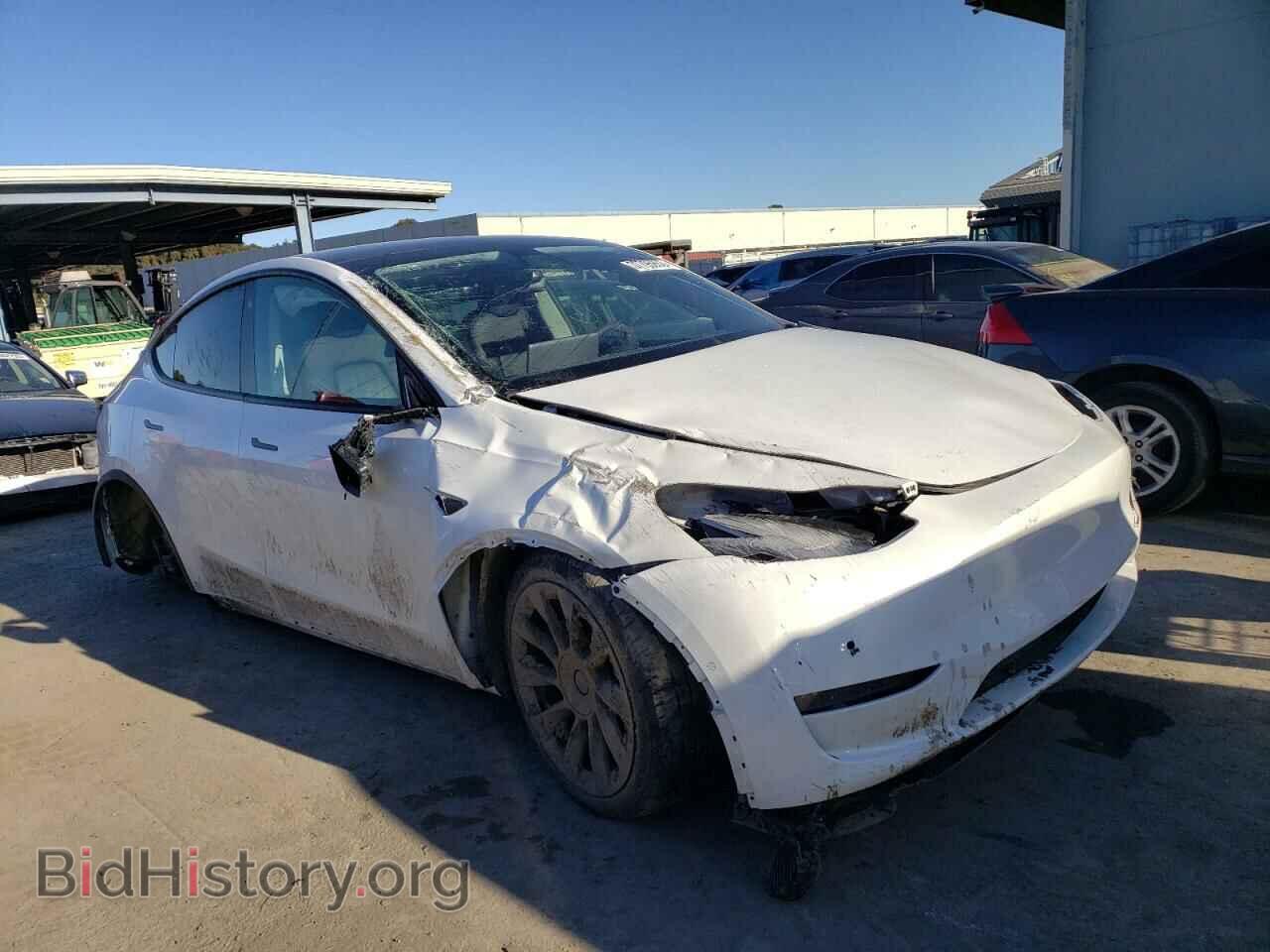 2021 TESLA MODEL Y - VIN: 5YJYGAEE8MF150941 - Фото 4