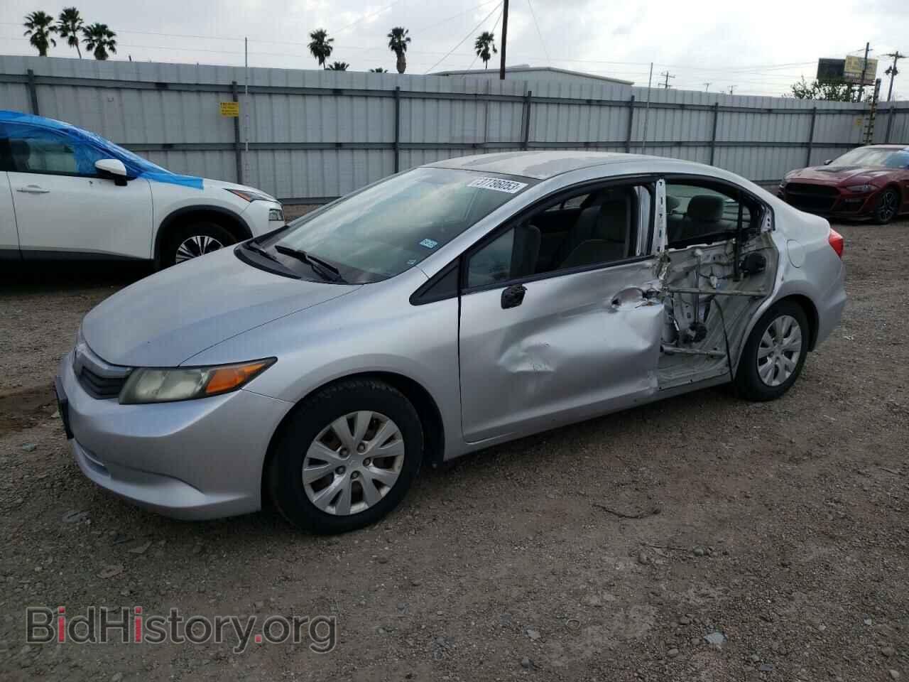 Фотография 2HGFB2F54CH313833 - HONDA CIVIC 2012