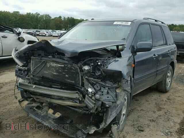 2006 HONDA PILOT - VIN: 2HKYF18436H503385 - Фото 2
