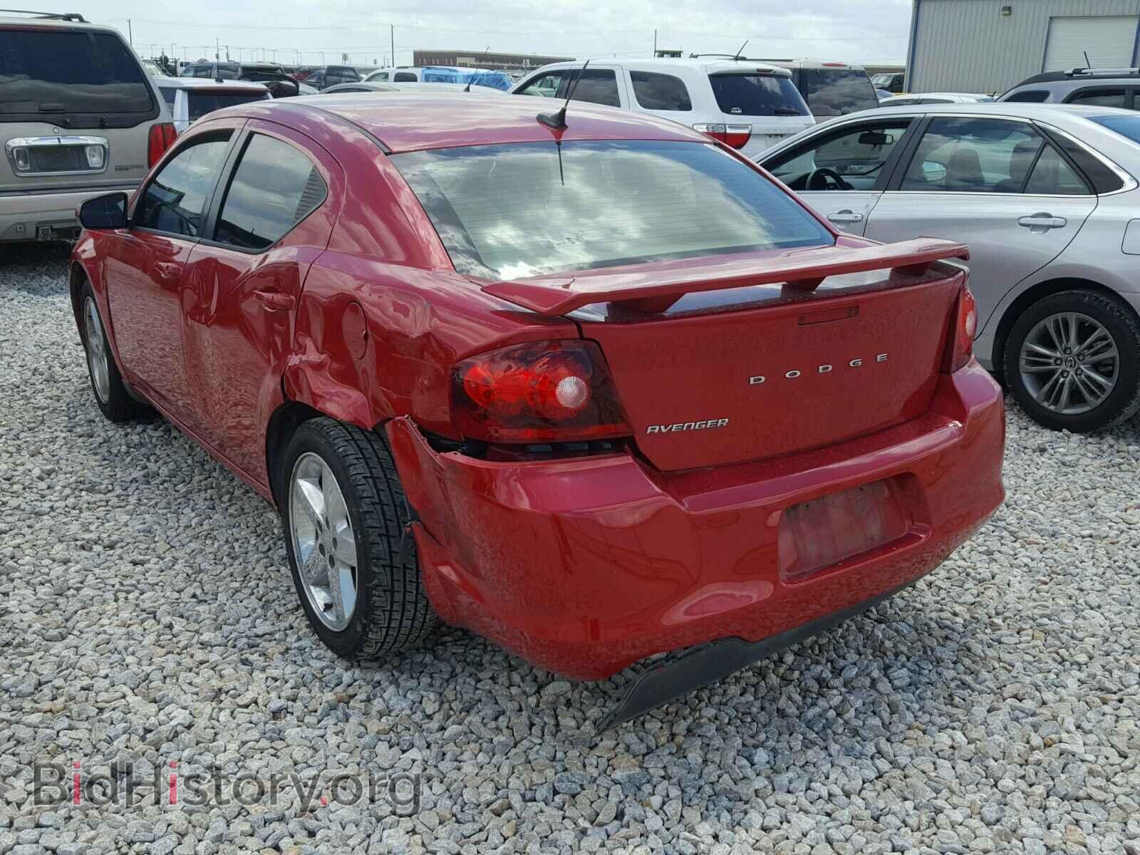 2011 DODGE AVENGER - VIN: 1B3BD2FB5BN573615 - Фото 3
