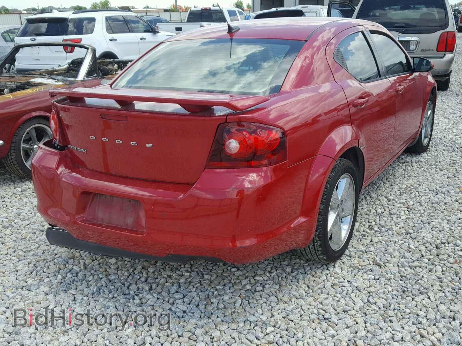 2011 DODGE AVENGER - VIN: 1B3BD2FB5BN573615 - Фото 4