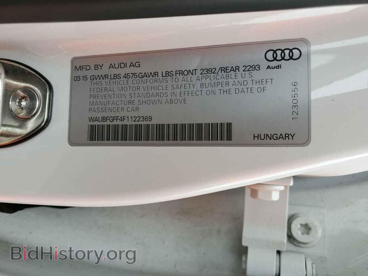 2015 AUDI A3 - VIN: WAUBFGFF4F1122369 - Фото 12