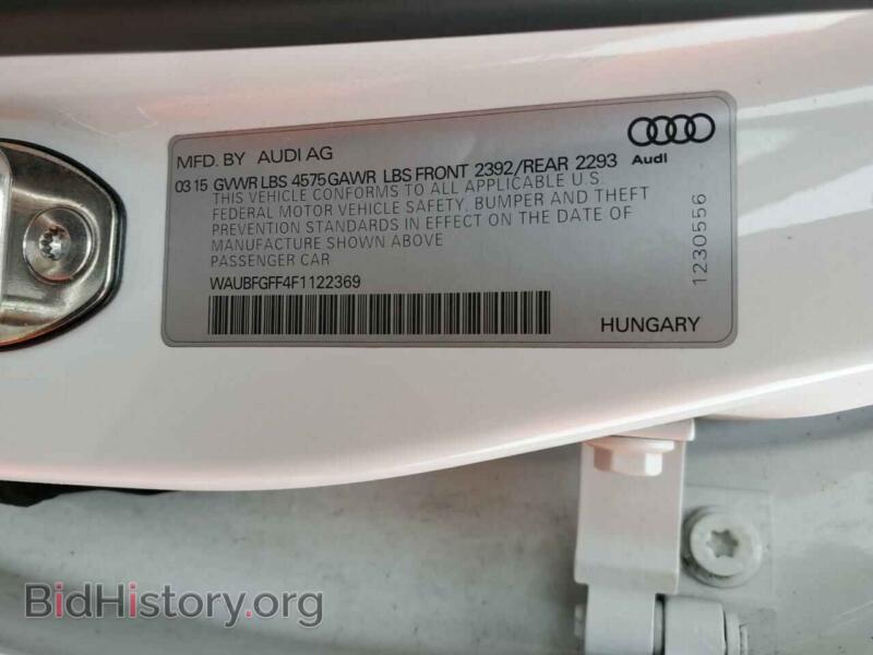 2015 Audi A3 (VIN WAUBFGFF4F1122369) — фото 12 из 12
