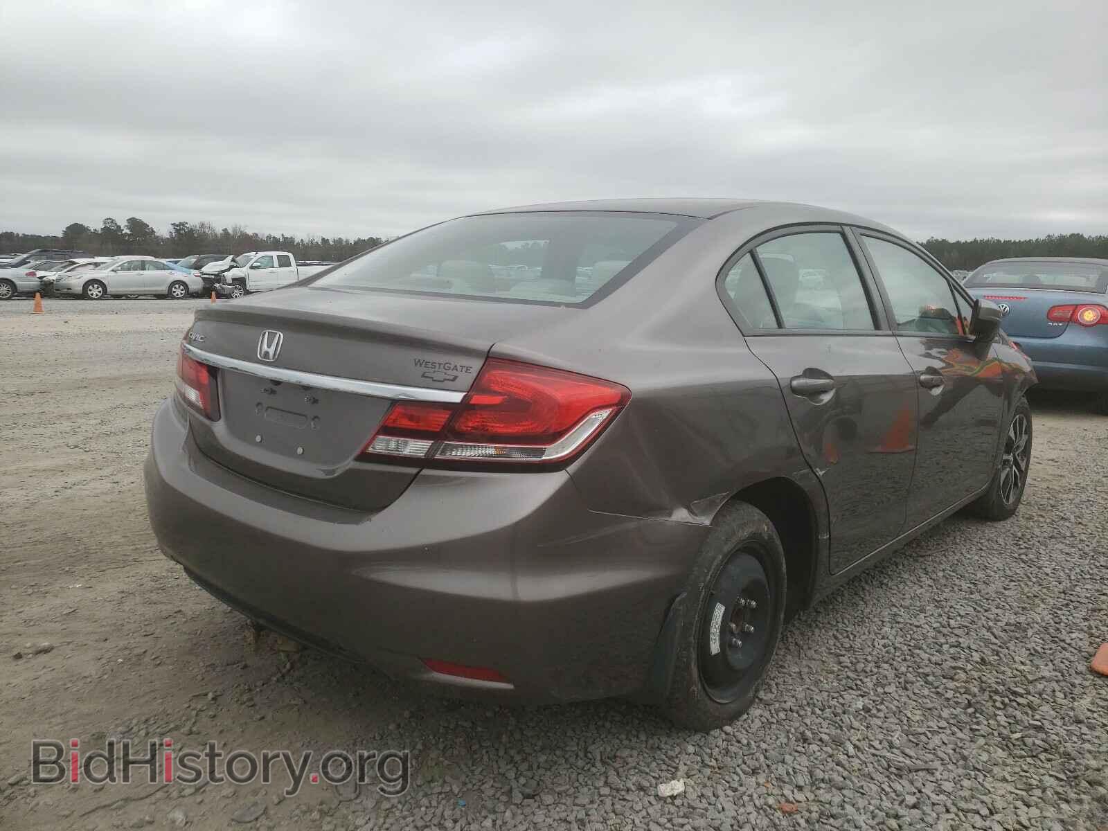 2014 HONDA CIVIC - VIN: 19XFB2F85EE246439 - Фото 4